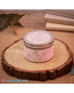 SOY CANDLE WONDERFUL MUM LIME BASIL & MANDARIN HAND POURED