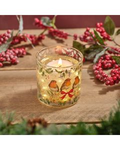 ROBIN LED LIGHT UP CANDLE 160G UNSCENTED AND 200G GEL WAX WITH GIFT BOX