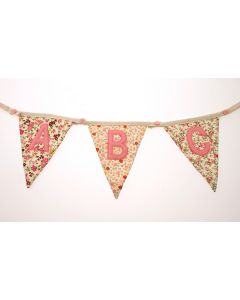BUNTING LETTERS (A-Z) - 12/PK
