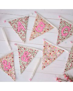 BUNTING LETTERS (A-Z) - 12/PK