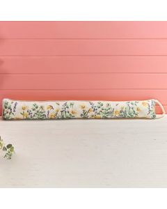 FLORAL DRAUGHT EXCLUDER WITH HANDLE