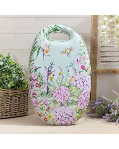 FLORAL FEATHERED BIRD GARDEN KNEELER PAD