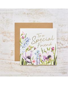 FLORAL SERENADE SPECIAL FRIEND WITH GOLD FOIL CARD