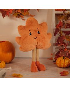 HARVEST HOME PLUSH DECORATIVE MAPLE LEAF STANDING