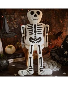 CREEPY CUTIES DANGLE LEG NOVELTY SITTING SKELETON