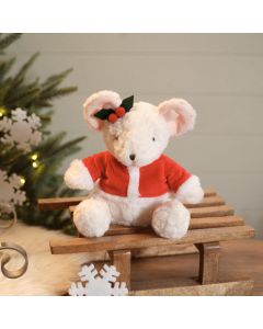 SANTA'S MAGICAL FEAST DRESSED CHRISTMAS MILLIE THE MOUSE PLUSH SOFT TOY