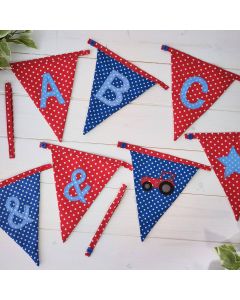 BUNTING LETTERS (A-Z) - 4/PK