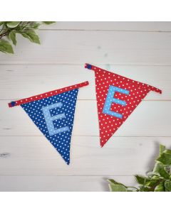 BUNTING LETTER E