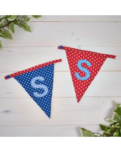 BUNTING LETTER S