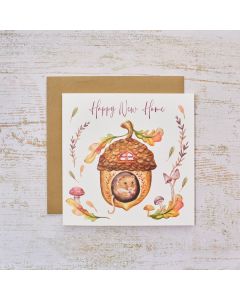 TOADSTOOL TALES HAPPY NEW HOME ACORN CARD