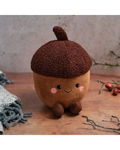 TOADSTOOL TALES BROWN ACORN DOORSTOP