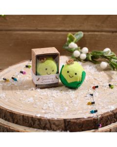 TINY WORLD CHRISTMAS SPROUT KEEPSAKE WITH GIFT BOX POLYESTER FABRIC