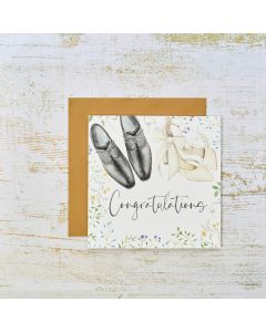 CONGRATULATIONS ON YOUR WEDDING DAY CARD