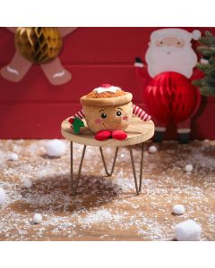 FESTIVE FUN PLUSH DECORATIVE SITTING MILO THE MINCE PIE
