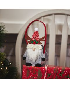 GREY FELT GONK BAG SMALL+++