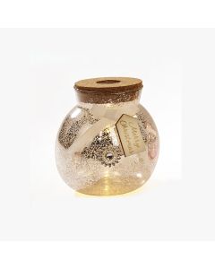 PARISIENNE LED JAR SILVER +++