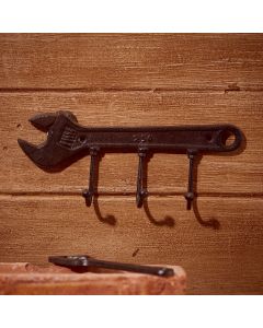 WROUGHT IRON WRENCH HOOK SET