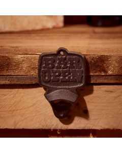 WROUGHT IRON BOTTLE OPENER BAR OPEN+