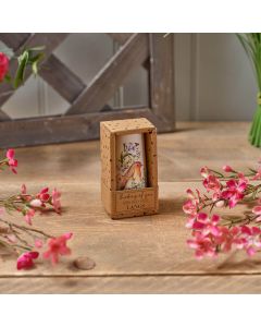 GARDEN BIRDS STONEWARE THINKING OF YOU MINI VASE WITH GIFT BOX