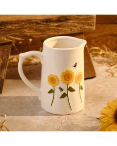 RURAL FARM STONEWARE EMBOSSED DECORATIVE STONEWARE JUG NOT SUITABLE FOR FOOD OR DRINK