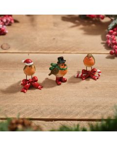 ROBIN RESIN 3 ASSTD STANDING ORNAMENT
