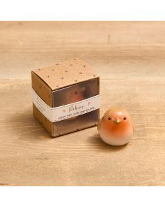 TINY WORLD ROBIN RESIN KEEPSAKE ORNAMENT WITH GIFT BOX **
