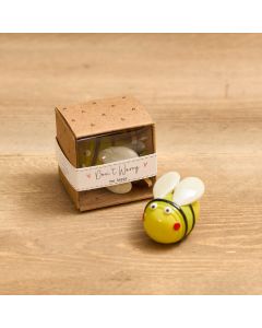 TINY WORLD BEE RESIN KEEPSAKE ORNAMENT WITH GIFT BOX **