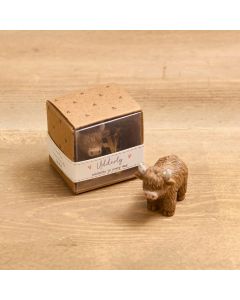TINY WORLD HIGHLAND COW RESIN KEEPSAKE ORNAMENT WITH GIFT BOX **