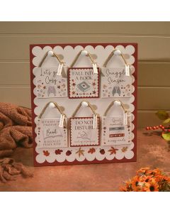COSY CHAPTERS 6 ASSTD WOOD PLAQUE WITH STAND OF 36
