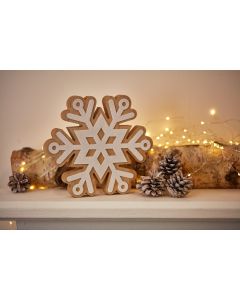 SNOWFLAKE STANDING LARGE++