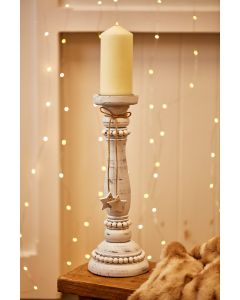 BEADED CANDLESTICK LARGE