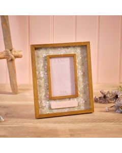 DITSY FLORAL HOME SWEET HOME 3D WOOD PHOTO FRAME