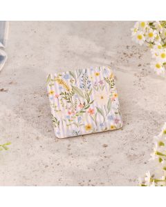 GARDEN IMPRESSIONS REPEAT PATTERN HEAT RESISTANT COASTER BOX OF 4