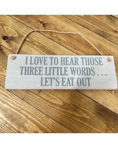 LET'S EAT OUT PLAQUE++