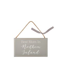 BEST MUM IN NORTHERN IRELAND PLAQUE+++
